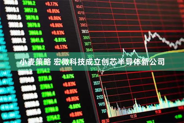 小麦策略 宏微科技成立创芯半导体新公司